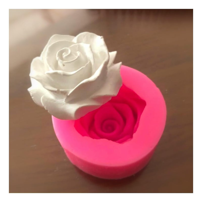 Fogilas 2PCS Rose Flowers Silicone Molds Cake Chocolate Mold Wedding Cake Decorating Tools Fondant Sugarcraft Cake Molds - Image 1
